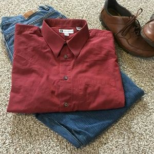 Button  down dress shirt